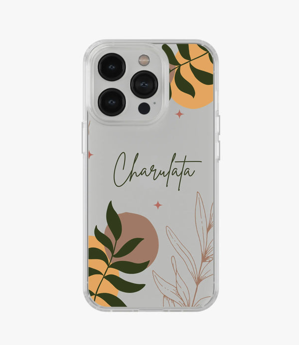 Brown Beauty Custom Name Silicone Case