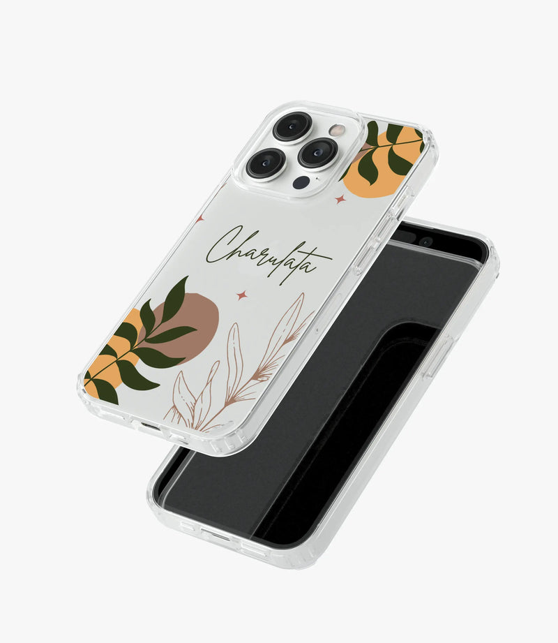 Brown Beauty Custom Name Silicone Case